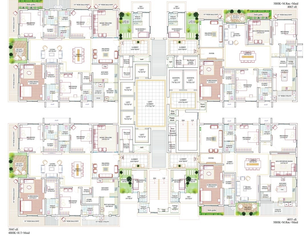 3 BHK Plan